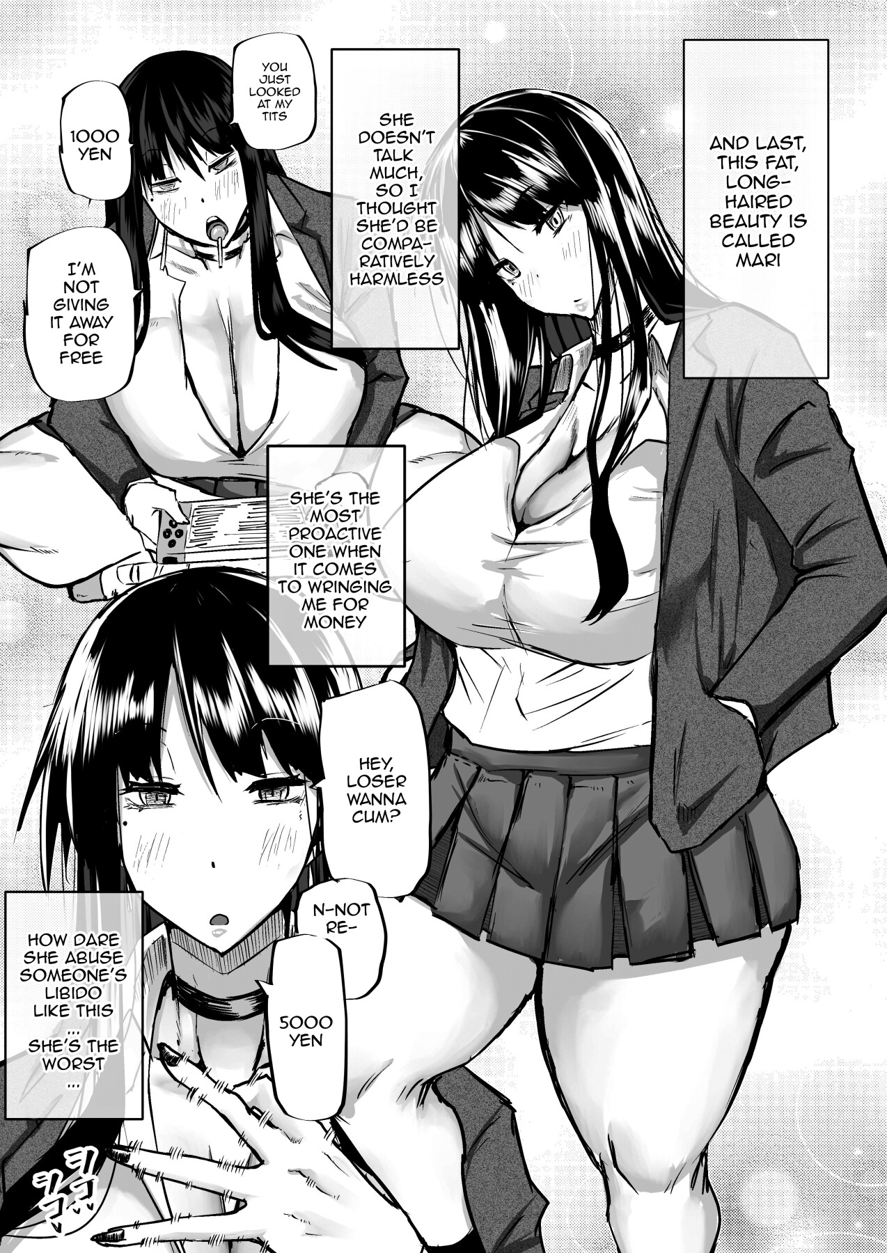 Hentai Manga Comic-The Huge Tittied Gals That Suck Everything Out Of Me-Read-22
